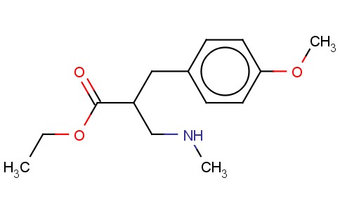 ETHYL 3-(4-METHOXY-PHENYL)-2-METHYLAMINOMETHYL-PROPIONATE